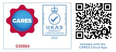 2025 UK Cares certifikater på armering